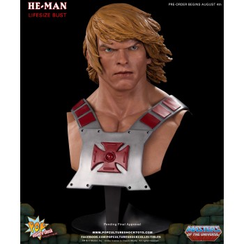 Masters of the Universe He Man 1:1 scale bust